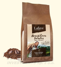 Kawa mielona rzemieślnicza "Lafaye" 250g - "Brazilian Santos"